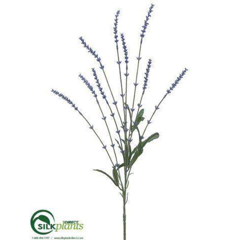 Silk Plants Direct Lavender Spray – Blue – Pack of 24 Blue