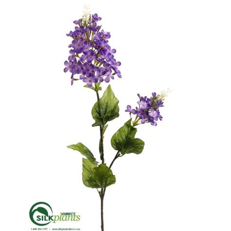 Silk Plants Direct Lilac Spray – Purple – Pack of 12 Purple