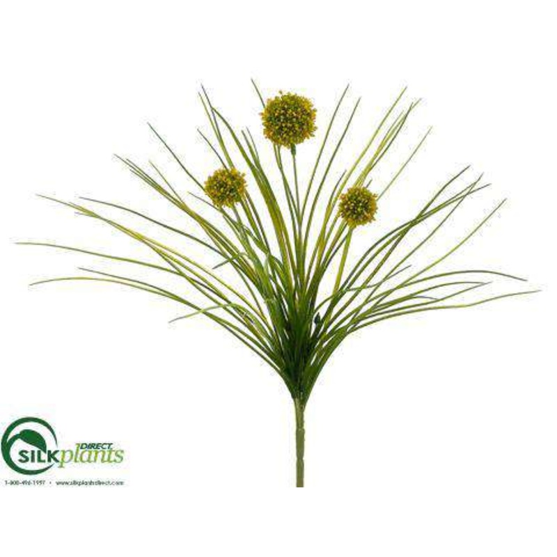 Silk Plants Direct Allium Bush – Yellow – Pack of 12 Purple