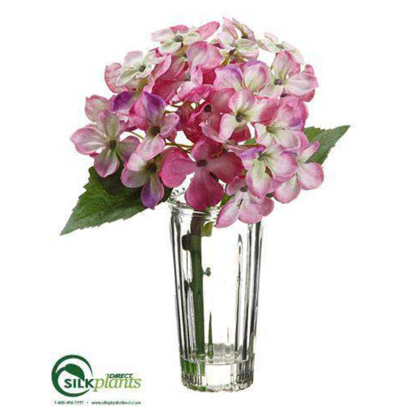 Silk Plants Direct Hydrangea – Lilac – Pack of 12 Lilac