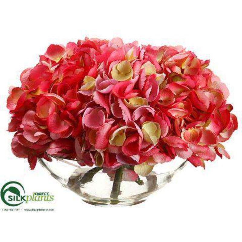 Silk Plants Direct Hydrangea – Pink Two Tone – Pack of 2 Pink Two Tone