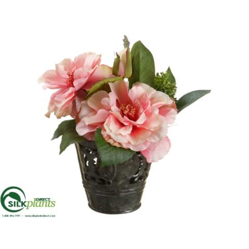 Silk Plants Direct Rose, Sedum – Rose Pink – Pack of 6 Rose Pink
