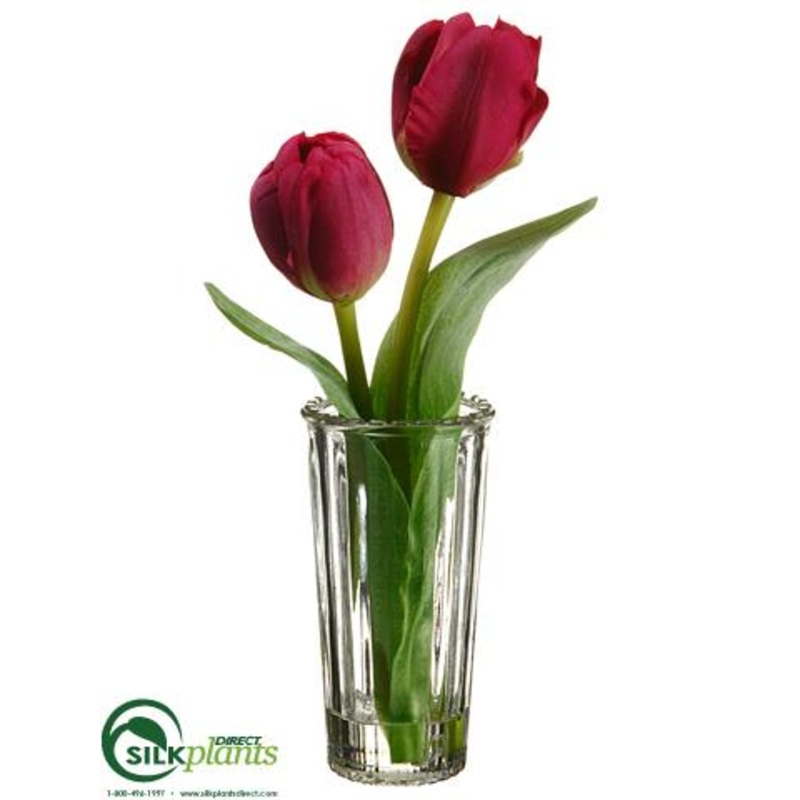 Silk Plants Direct Tulip – Beauty – Pack of 12 Beauty