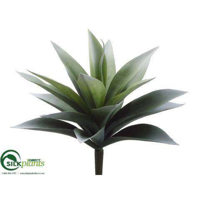 Silk Plants Direct Agave Plant – Green Frosted – Pack of 24 Green Frosted