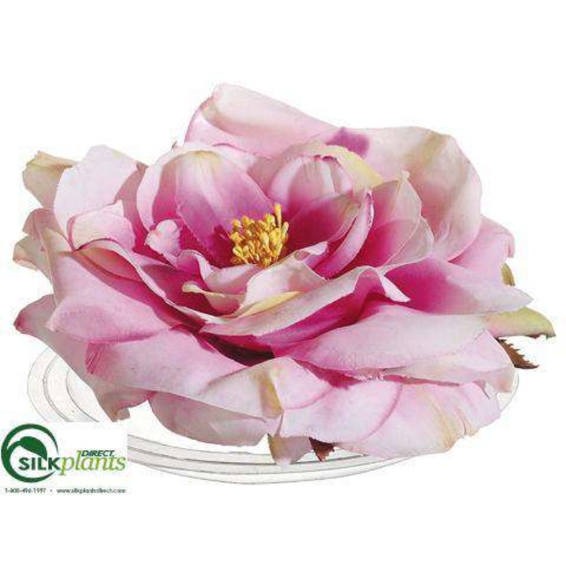 Silk Plants Direct Floating Rose – Pink – Pack of 12 Pink