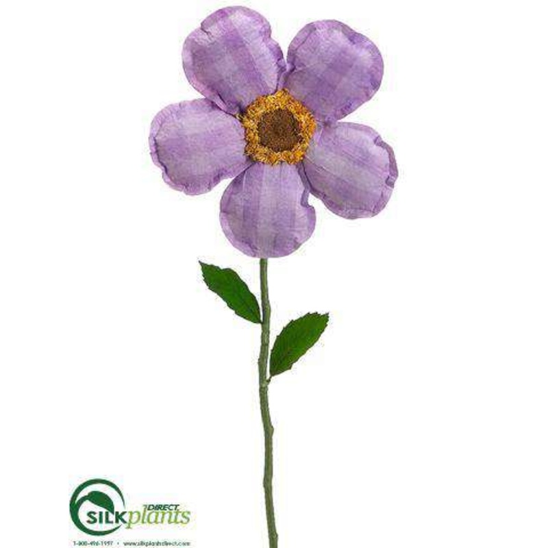 Silk Plants Direct Sunflower Spray – Lavender White – Pack of 6 Lavender White
