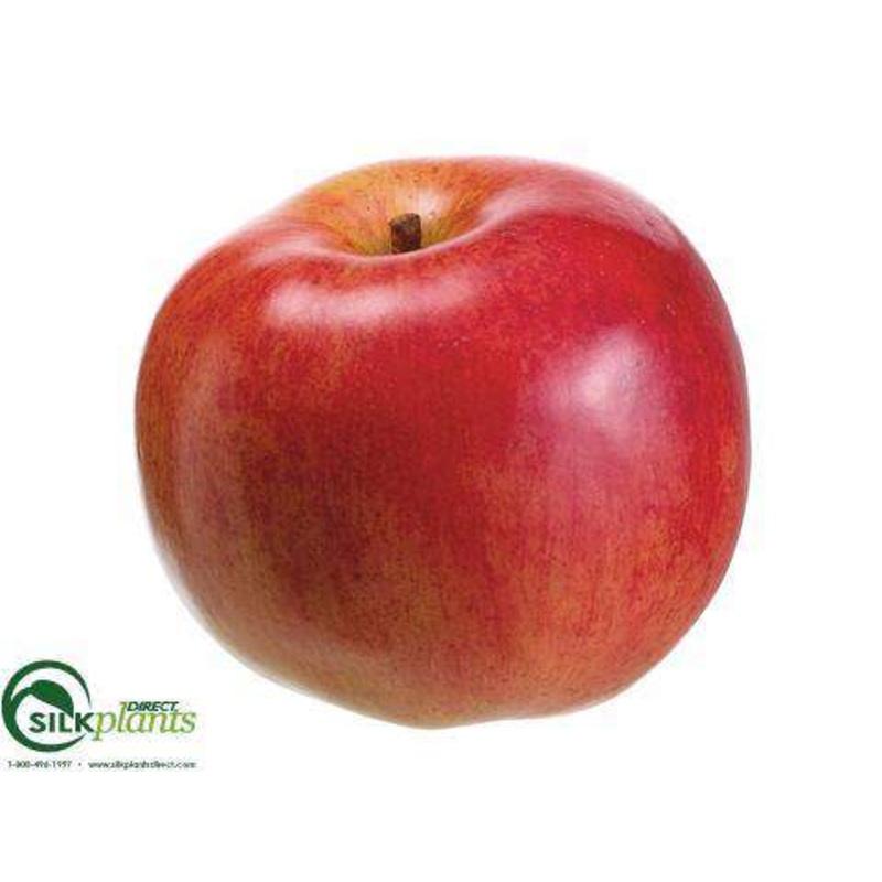 Silk Plants Direct Apple – Red – Pack of 6 Red