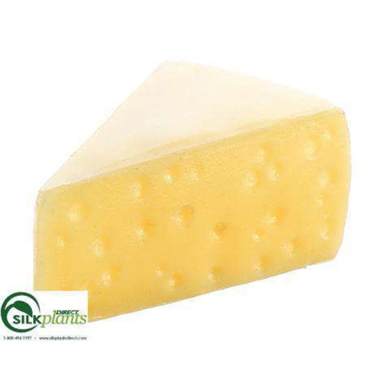 Silk Plants Direct Cheese Wedge – Cream – Pack of 24 Cream