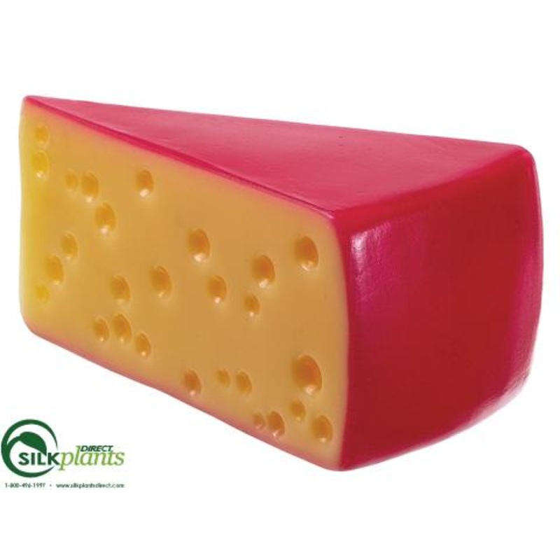 Silk Plants Direct Cheese Wedge – Red – Pack of 24 Red