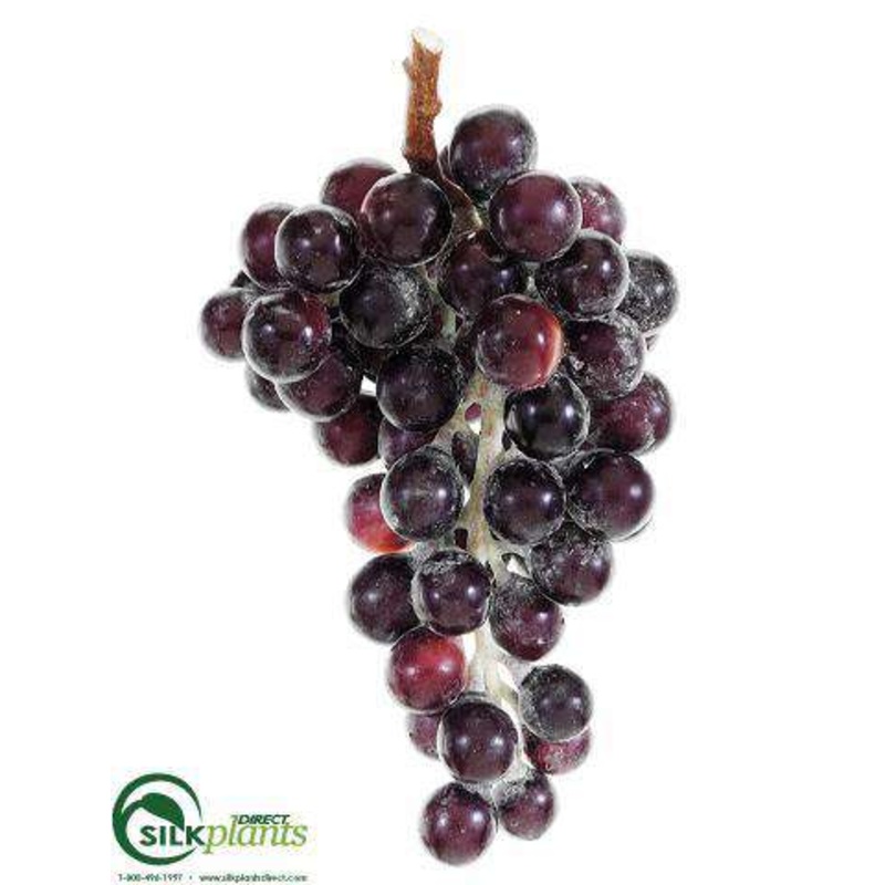 Silk Plants Direct Grape Cluster – Grape – Pack of 6 Grape