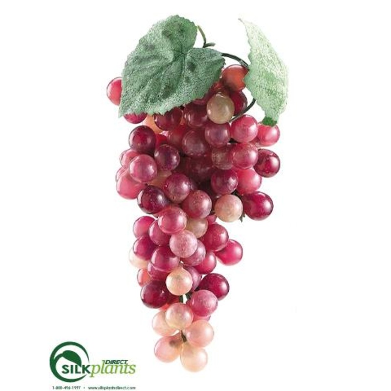 Silk Plants Direct Mini Round Grapes – Rose Green – Pack of 36 Rose Green