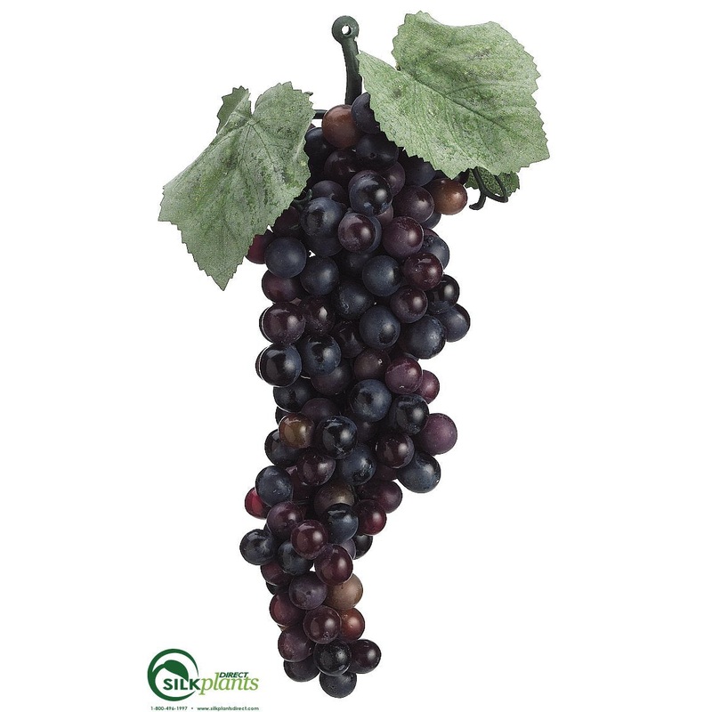 Silk Plants Direct Round Grape – Burgundy Two Tone – Pack of 24 Burgundy Two Tone