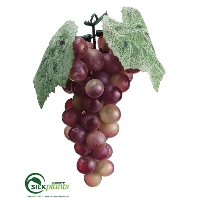 Silk Plants Direct Round Grape – Rose Green – Pack of 12 Rose Green