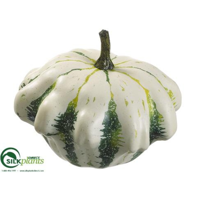 Silk Plants Direct Star Squash – Cream Green – Pack of 12 Cream Green