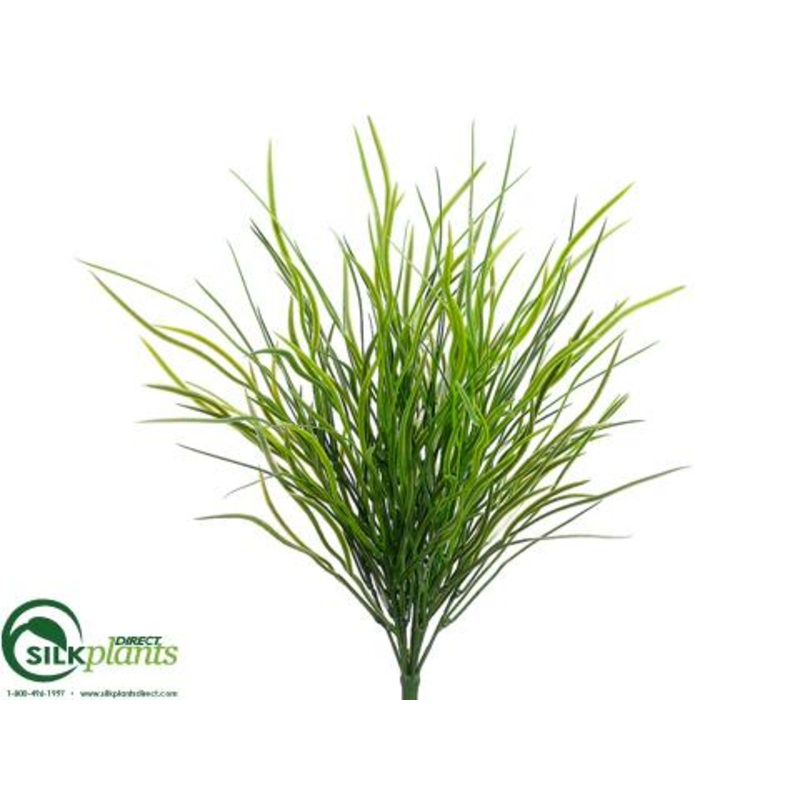 Silk Plants Direct Wild Willow Grass Bush – Green Dark – Pack of 24 Green Dark
