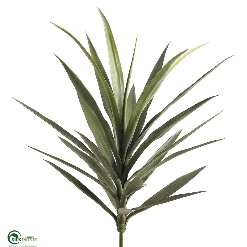 Silk Plants Direct Yucca Plant – Green – Pack of 3 Green