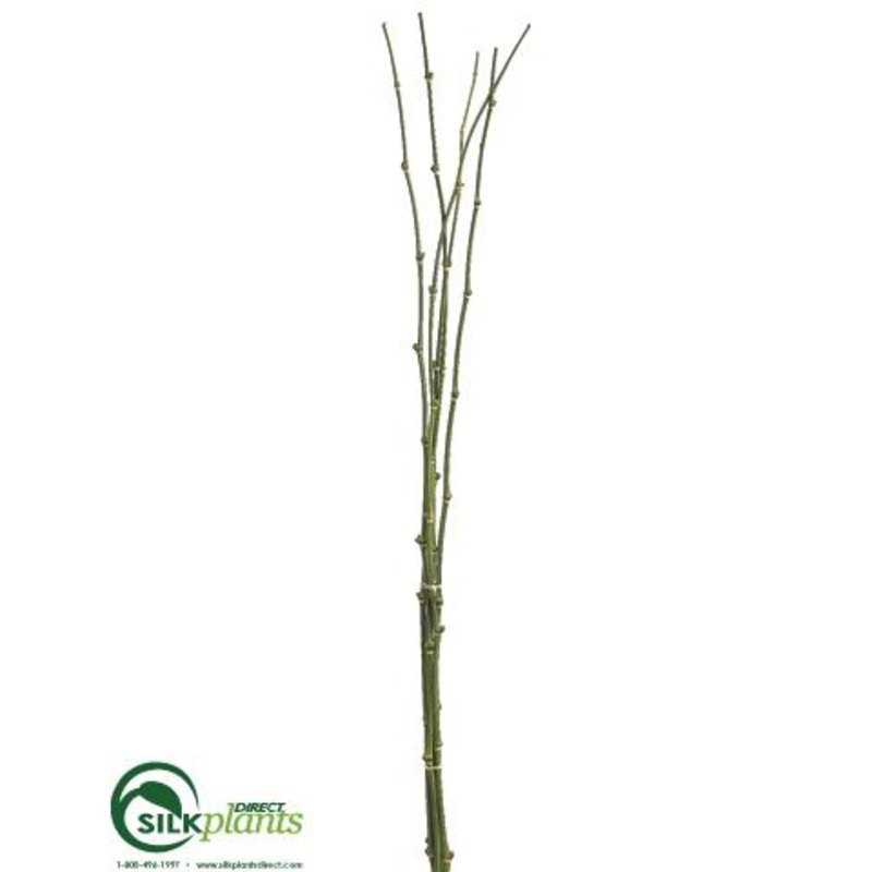 Silk Plants Direct Bamboo Bundle – Green – Pack of 12 Green