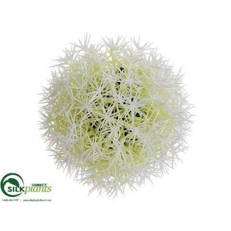 Silk Plants Direct Grass Ball – White – Pack of 24 White