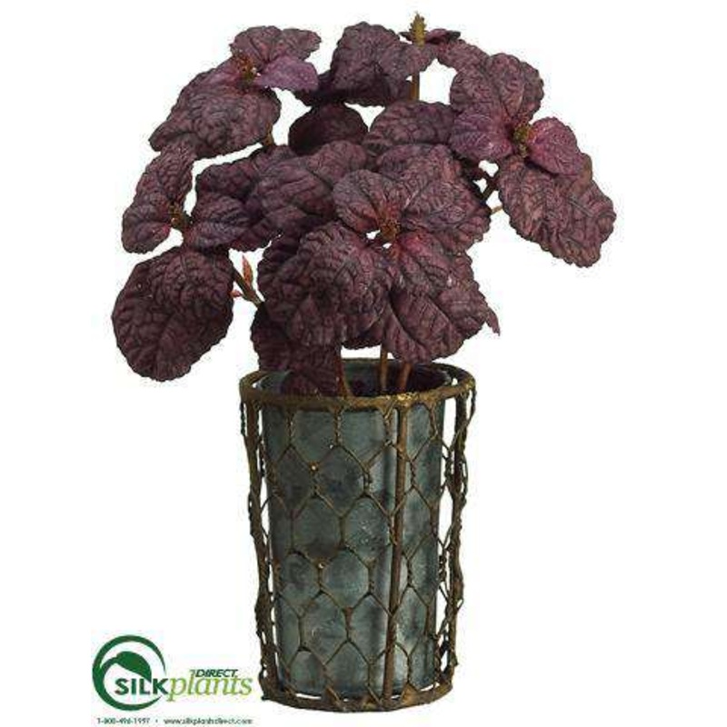 Silk Plants Direct Mint – Burgundy – Pack of 6 Burgundy