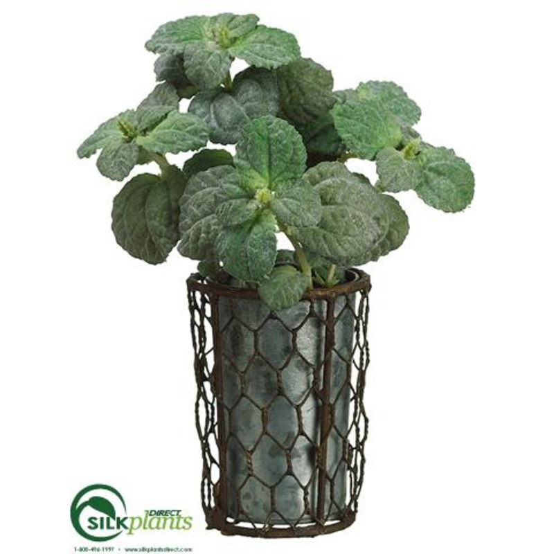 Silk Plants Direct Mint – Green – Pack of 6 Green