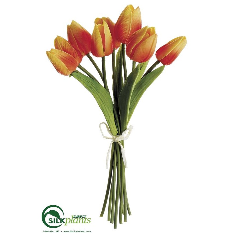 Silk Plants Direct Tulip Bundle – Talisman – Pack of 12 Talisman