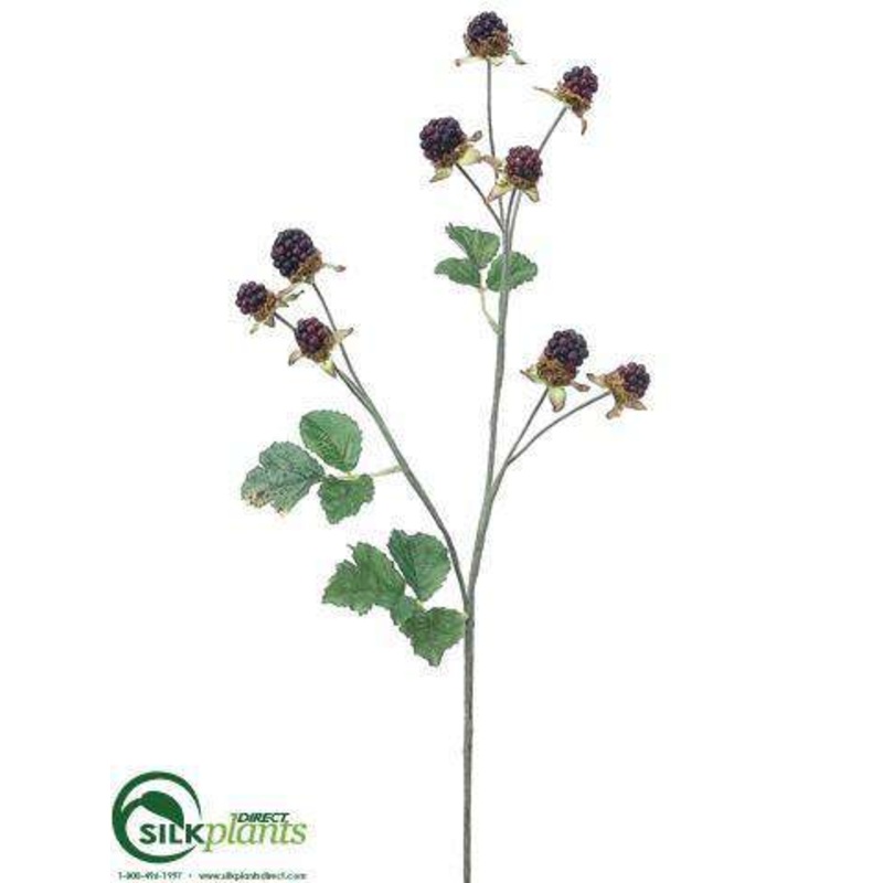 Silk Plants Direct Wild Berry Spray – Plum Two Tone – Pack of 12 Plum Two Tone
