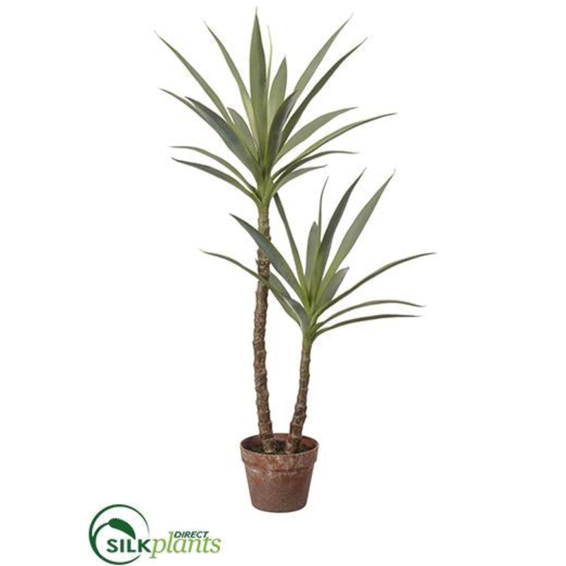 Silk Plants Direct Yucca Tree – Green – Pack of 2 Green