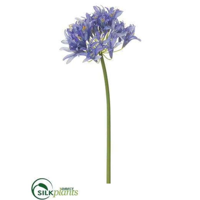 Silk Plants Direct Agapanthus Spray – Purple – Pack of 12 Purple