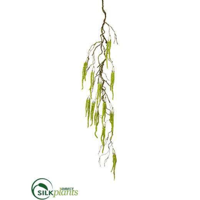 Silk Plants Direct Amaranthus Hanging Spray – Green Lime – Pack of 12 Green Lime