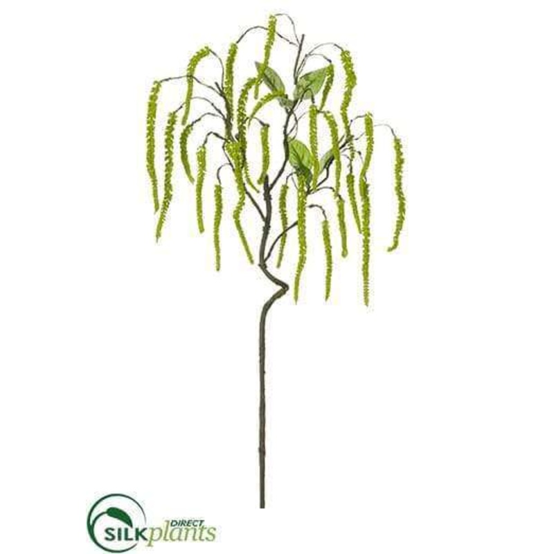 Silk Plants Direct Amaranthus Hanging Spray – Green – Pack of 12 Green