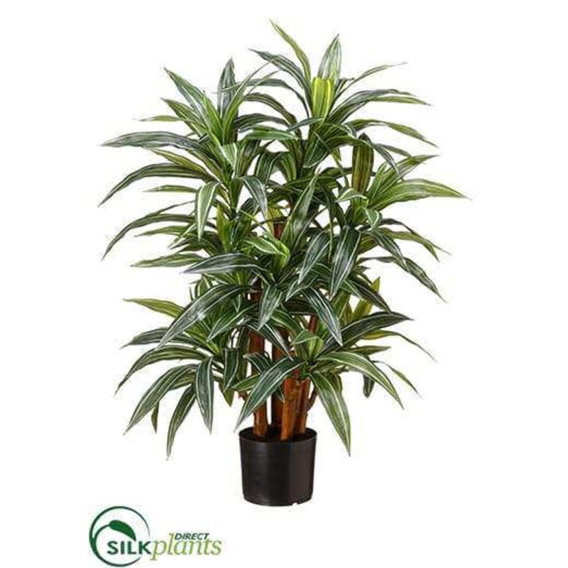 Silk Plants Direct Yucca Plant – Green Cream – Pack of 2 Green Cream