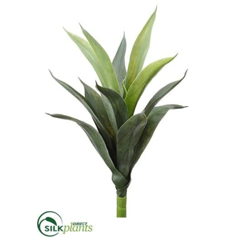 Silk Plants Direct Aloe Branch – Green Frosted – Pack of 12 Green Frosted
