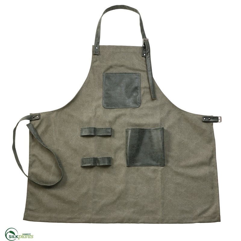 Silk Plants Direct Apron – Green – Pack of 10 Green