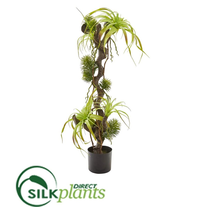 Silk Plants Direct Air Plant and Succulent Jungle Artificial Plant – Pack of 1 Default Title