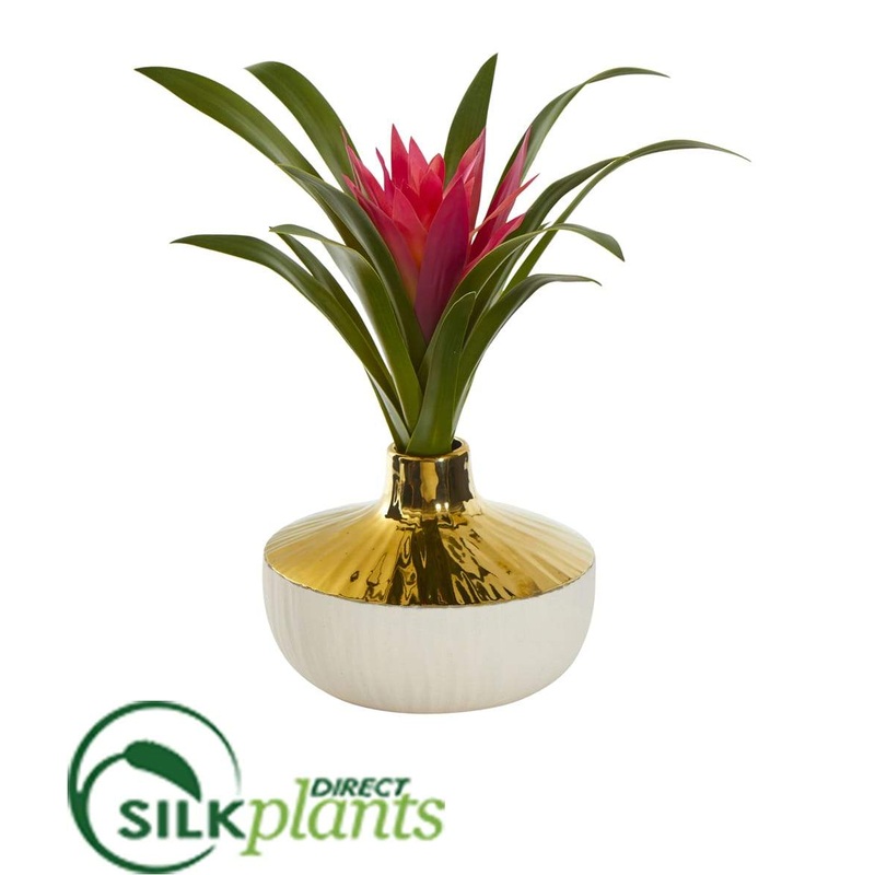 Silk Plants Direct Ginger Artificial Plant – Pack of 1 Default Title