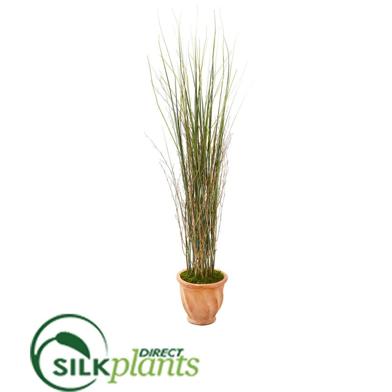 Silk Plants Direct Grass and Bamboo Artificial Plant – Pack of 1 Default Title