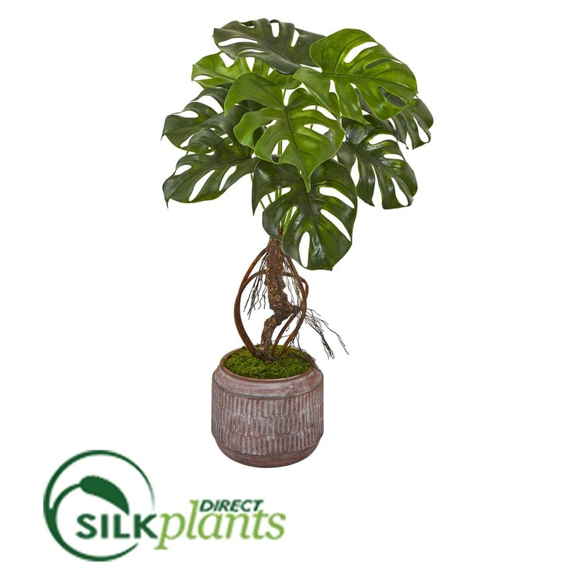 Silk Plants Direct Monstera Artificial Plant – Pack of 1 Default Title