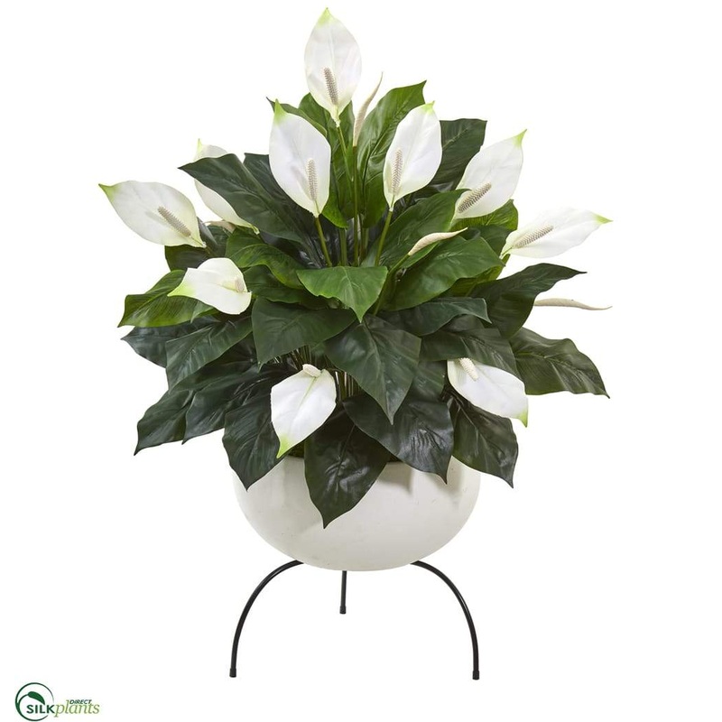 Silk Plants Direct Spathiphyllum Artificial Plant – Pack of 1 Default Title