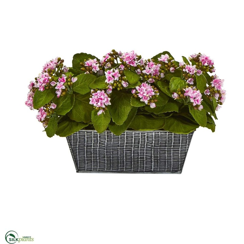 Silk Plants Direct Kalanchoe Artificial Plant – Mauve – Pack of 1 Mauve