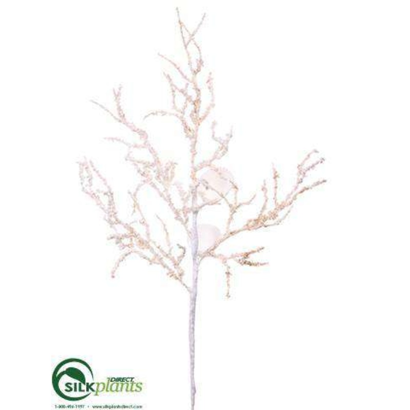 Silk Plants Direct Twig Spray – Beige – Pack of 24 Beige