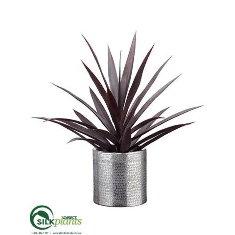 Silk Plants Direct Yucca Plant – Purple – Pack of 1 Purple