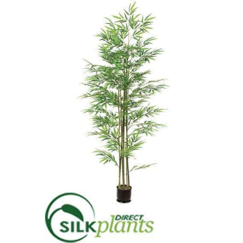 Silk Plants Direct Bamboo Tree – Green – Pack of 2 Green