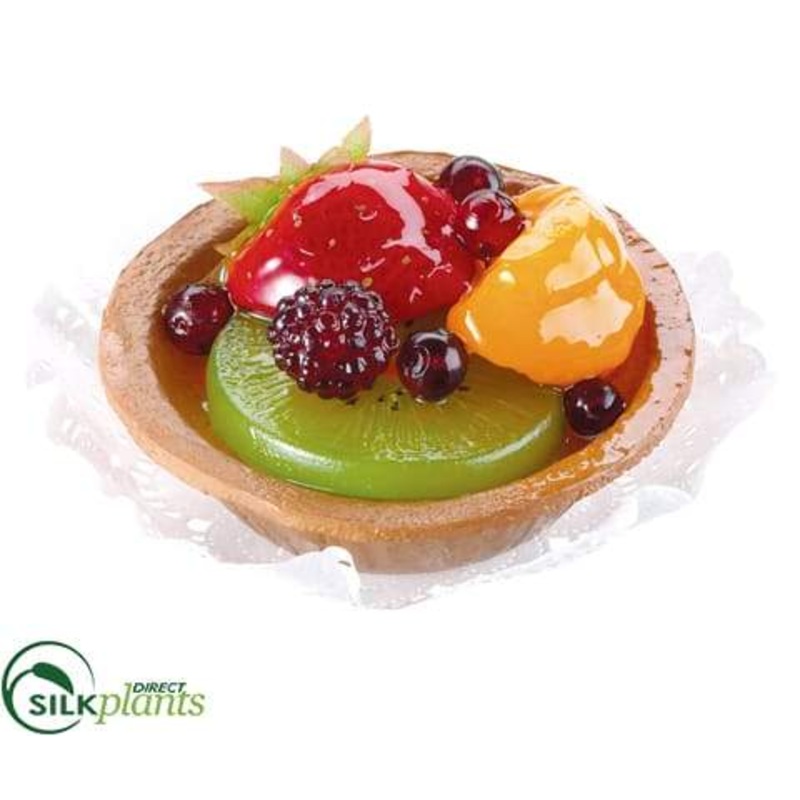 Silk Plants Direct Fruit Tart – Assorted – Pack of 18 Green