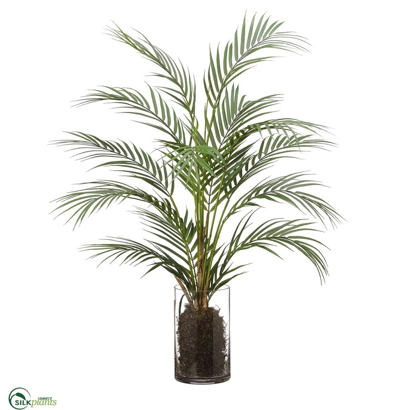 Silk Plants Direct Areca Palm – Green – Pack of 2 Green