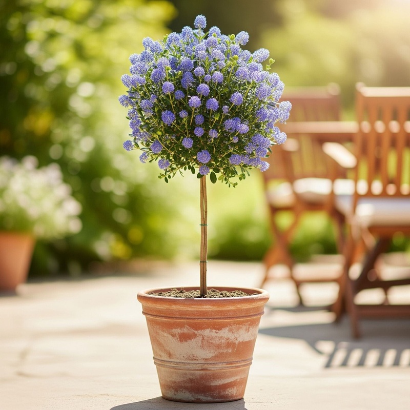 Patio Californian Lilac Tree | Ceanothus ‘Victoria’