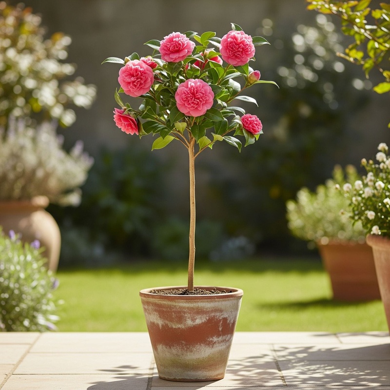 Patio Camellia Tree | Camellia ‘Spring Festival’