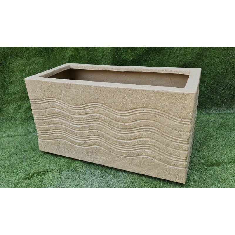 Stone Swing Fiber Planter