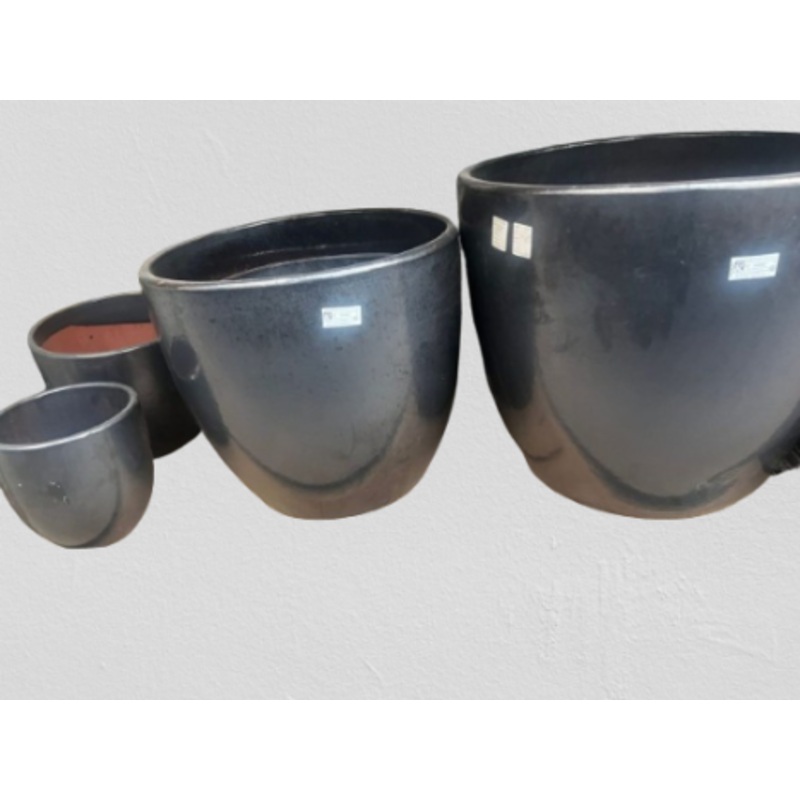 Twilight Gradient Ceramic Planters (Set Of 5)