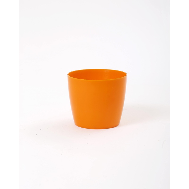 3.5 Inch Orange Singapore Pot (90mm)