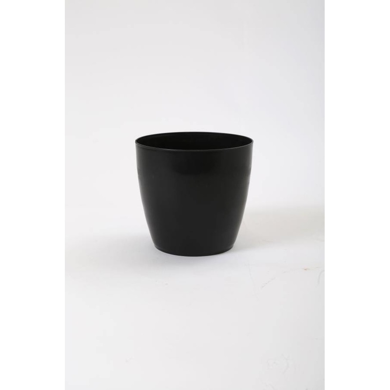 6 Inch Black Singapore Pot  (160mm)
